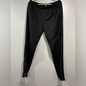 ADIDAS Women's Tiro 21 Track Pants All Black Size L 16-18